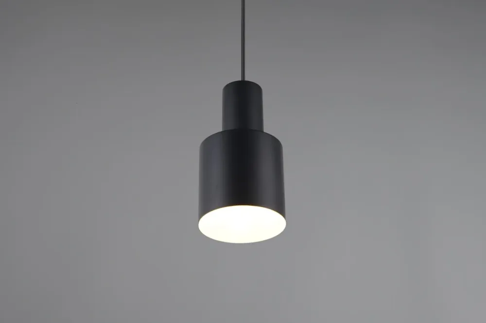 Trio Agudo Pendant lamp 1L black 319400132