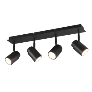 Trio Angelo Black mat metal spotlight 880400432
