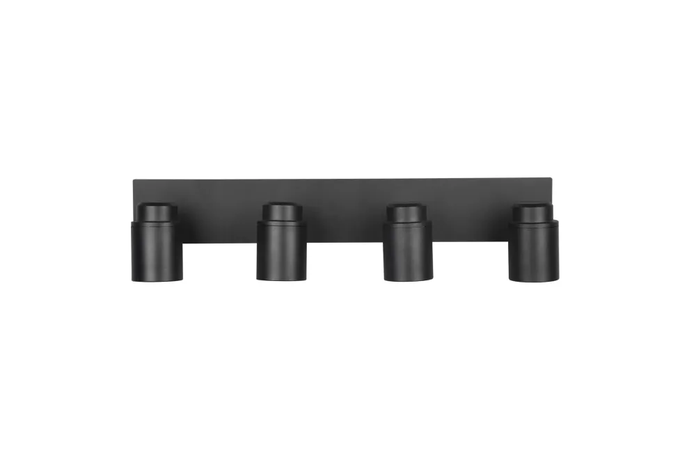 Trio Angelo Black mat metal spotlight 880400432