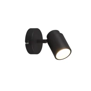 Trio Angelo Black mat metal spotlight 880400132