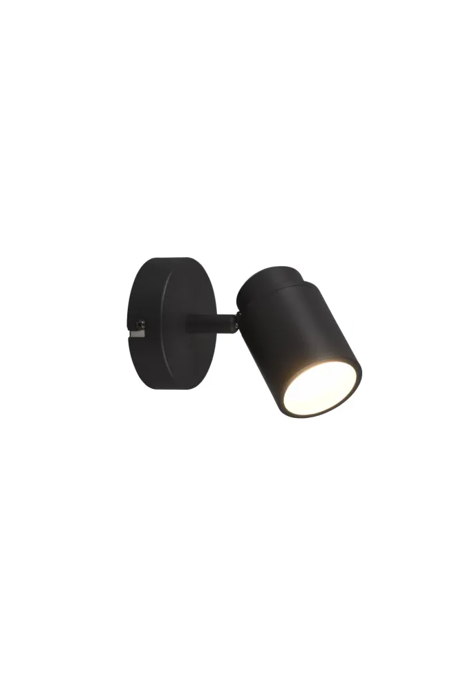 Trio Angelo Black mat metal spotlight 880400132