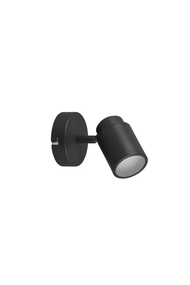 Trio Angelo Black mat metal spotlight 880400132