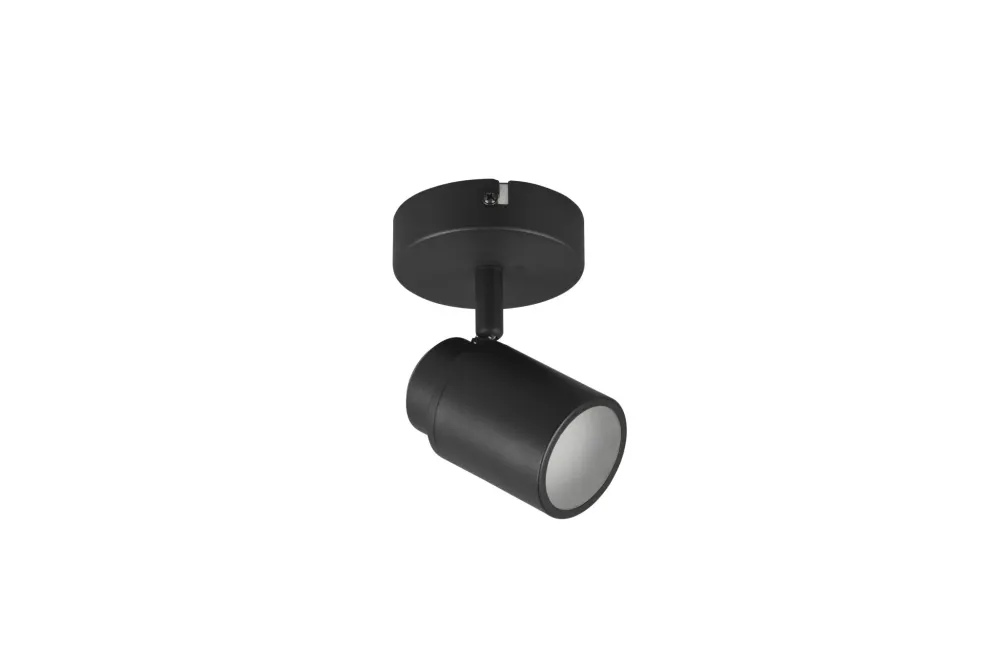 Trio Angelo Black mat metal spotlight 880400132