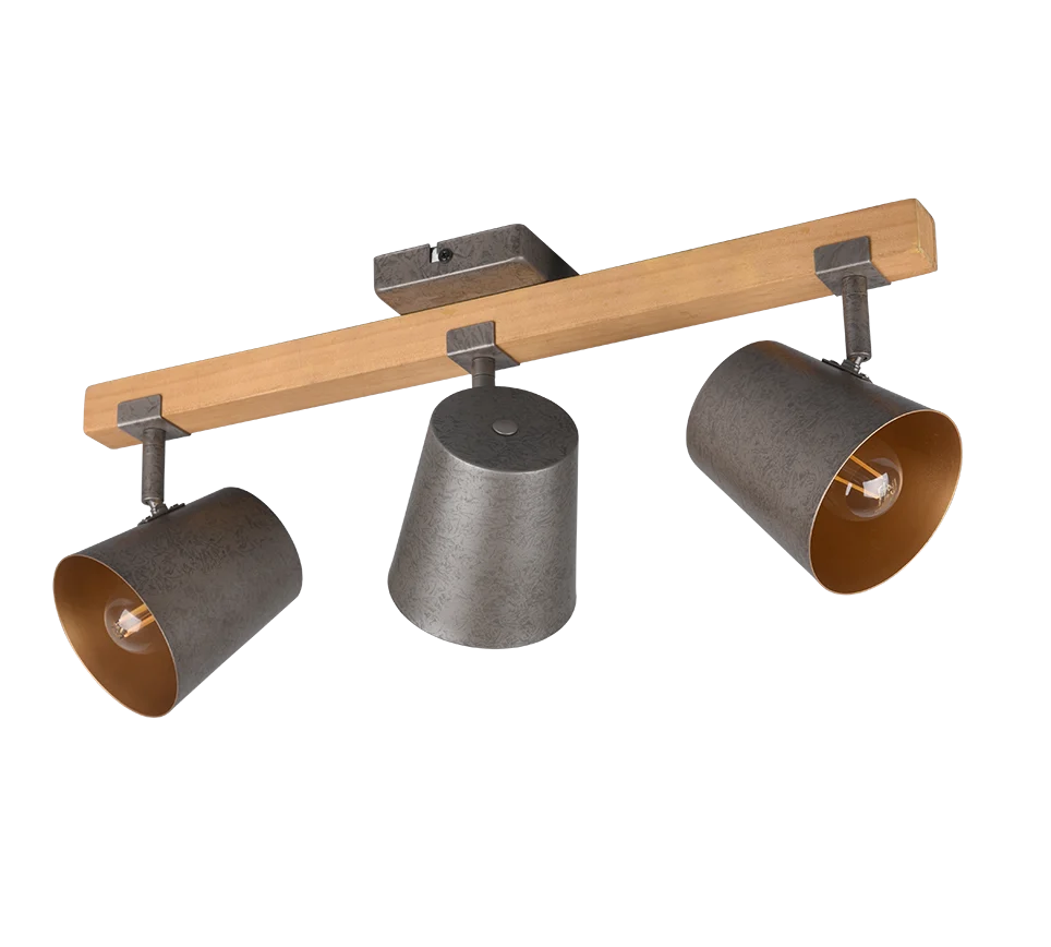 Trio Bell Antique Nickel Metal Spotlight 801900367