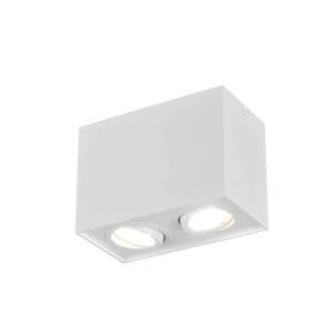 Trio Biscuit White mat metal ceiling light 613000231