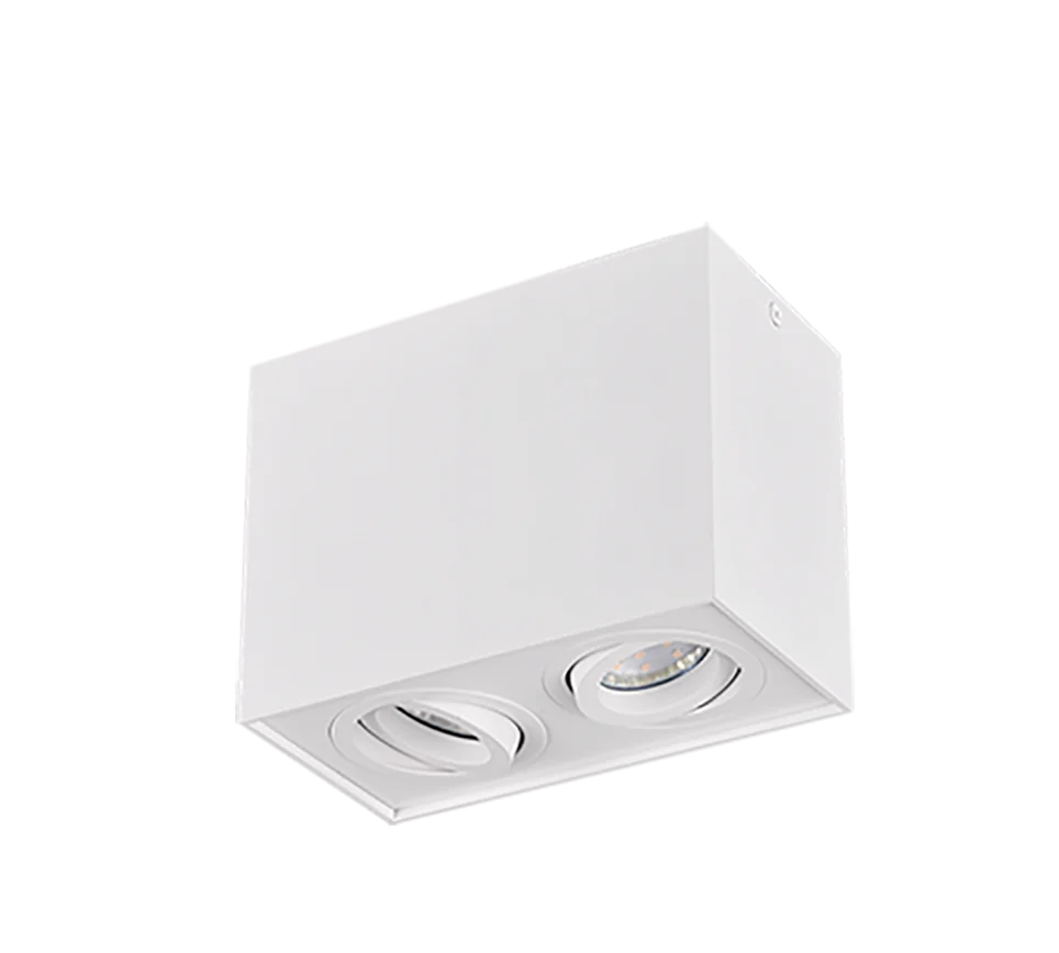 Trio Biscuit White mat metal ceiling light 613000231