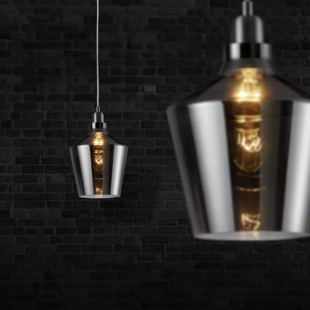 Trio Calais Painted aluminum metal pendant lamp 304800142