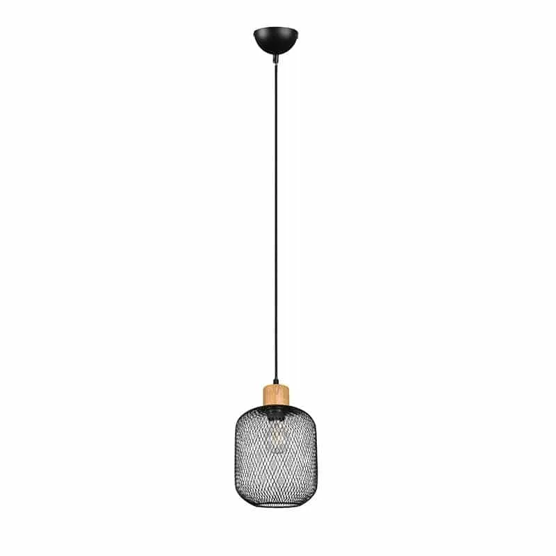 Trio Calimero Black mat metal pendant lamp R30561032