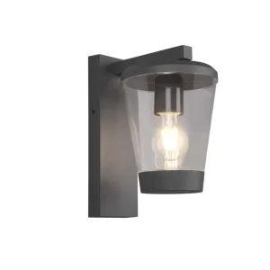 Trio Cavado Anthracite Aluminum Exterior Wall Light 211060142