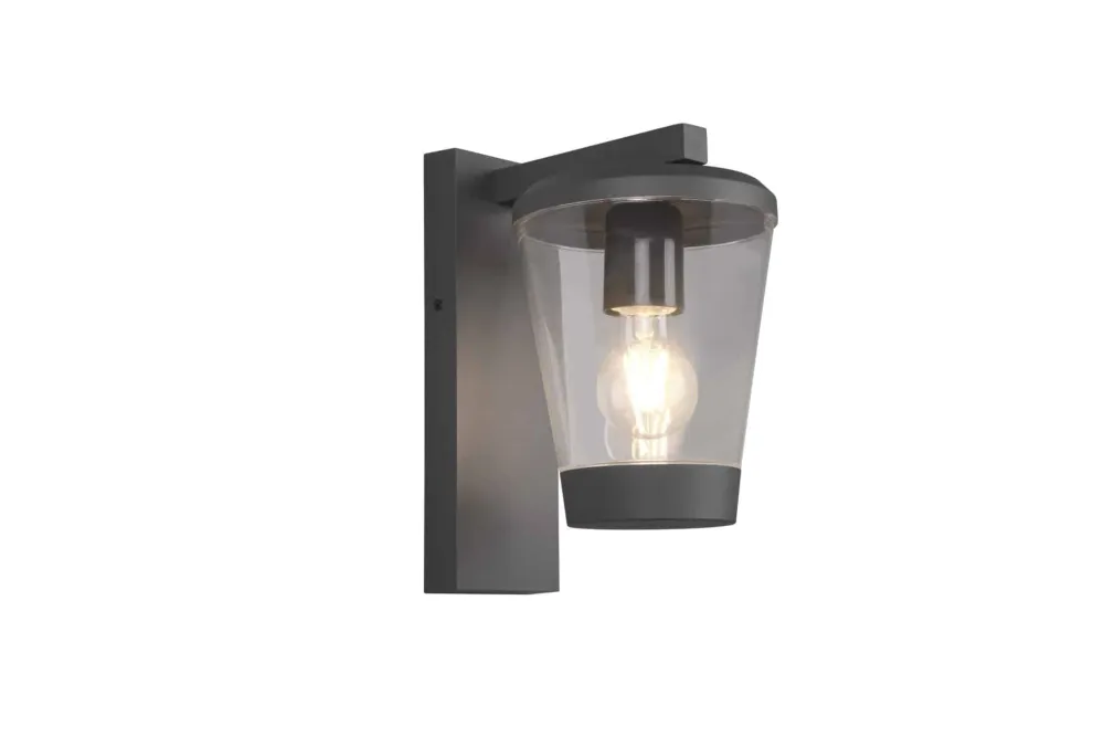 Trio Cavado Anthracite Aluminum Exterior Wall Light 211060142