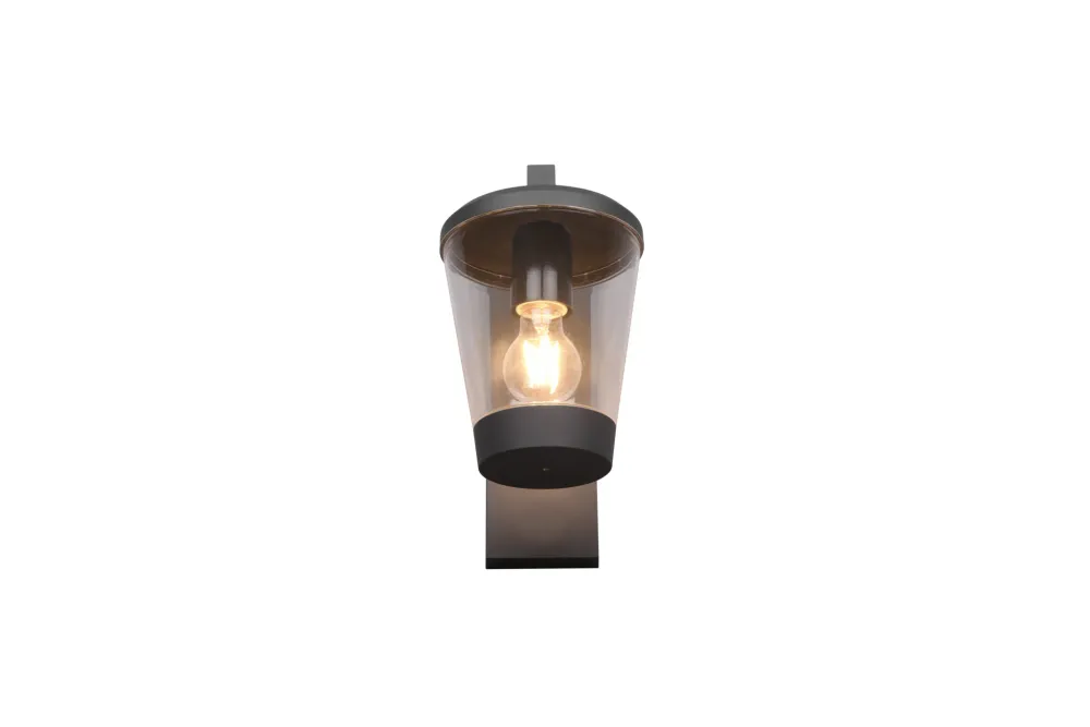 Trio Cavado Anthracite Aluminum Exterior Wall Light 211060142