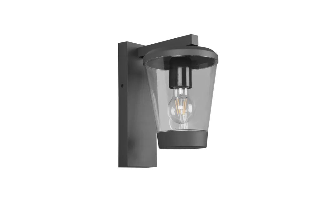 Trio Cavado Anthracite Aluminum Exterior Wall Light 211060142