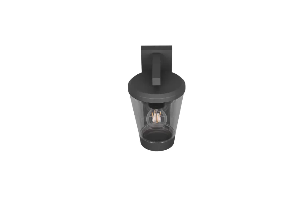 Trio Cavado Anthracite Aluminum Exterior Wall Light 211060142