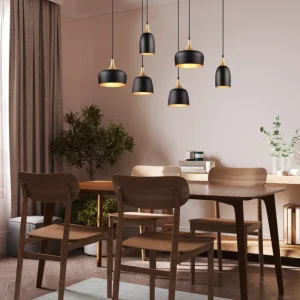 Trio Chiraz Pendant Lamp Metal Mat Black 310500632