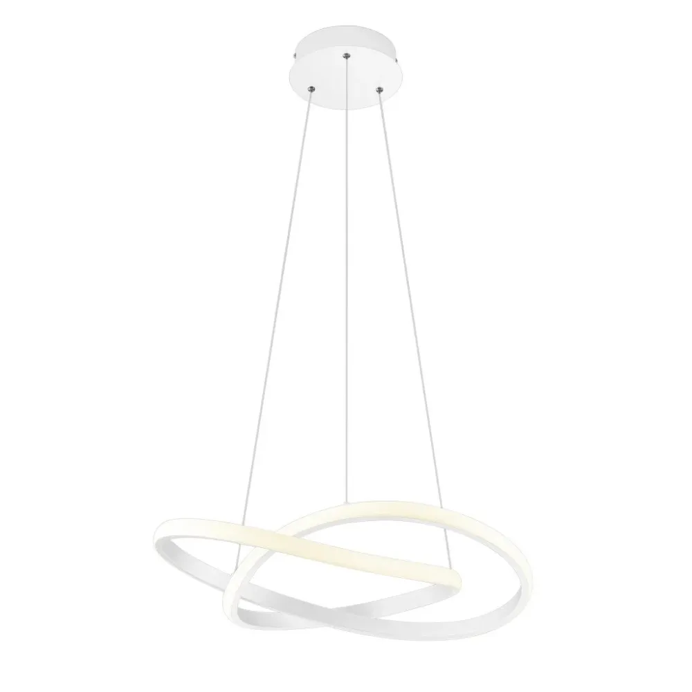 Trio Course White Mat Metal Pendant Lamp R32051131