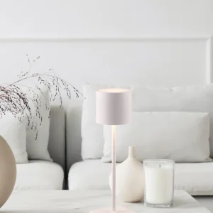 Trio Fernandez Table Lamp LED plastic mat white R54096131