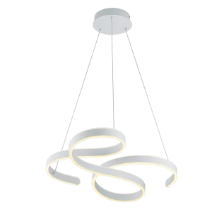 Trio Francis White Mat Metal LED Pendant Lamp 371310131
