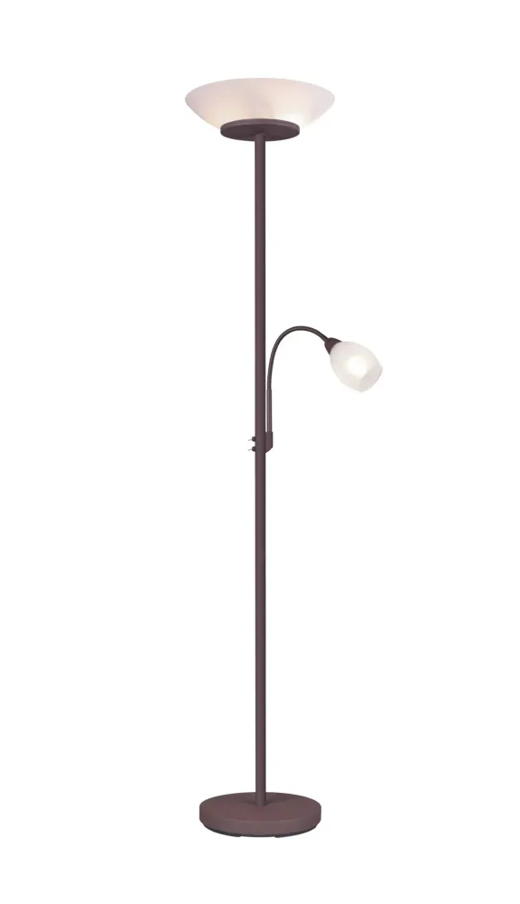 Trio Gerry Rust Metal Floor Lamp R40063124