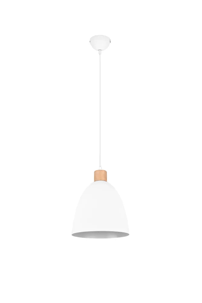 Trio Jagger White Mat Metal Pendant Lamp R30681031