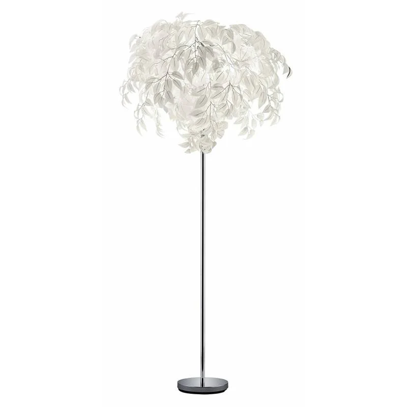 Trio Leavy Floor Lamp white R40463001