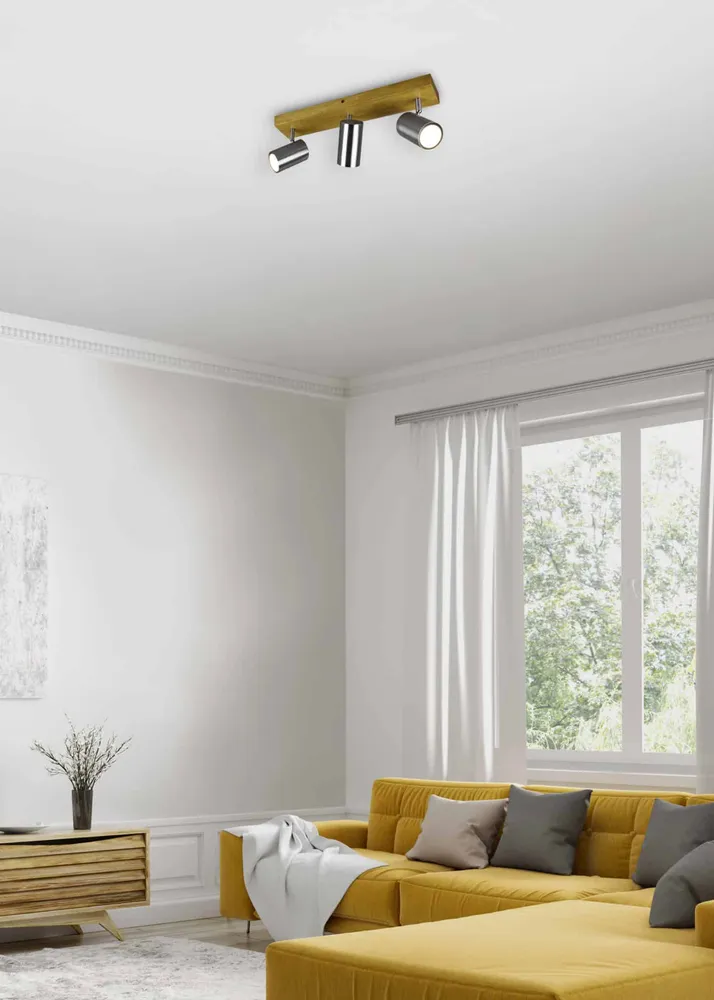 Trio Marley Matte Nickel Metal Spotlight 812400307