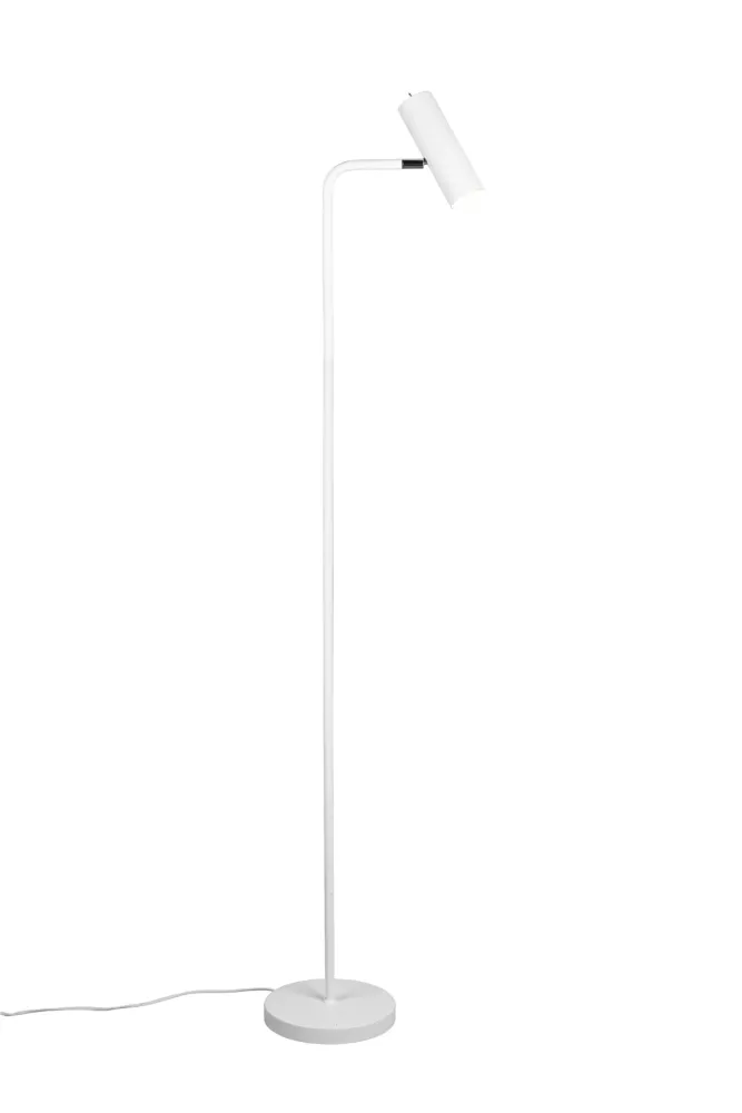 Trio Marley White Mat Metal Floor Lamp 412400131
