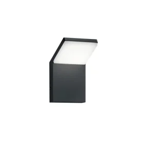 Trio Pearl Anthracite Aluminum LED Outdoor Wall Light 221160142