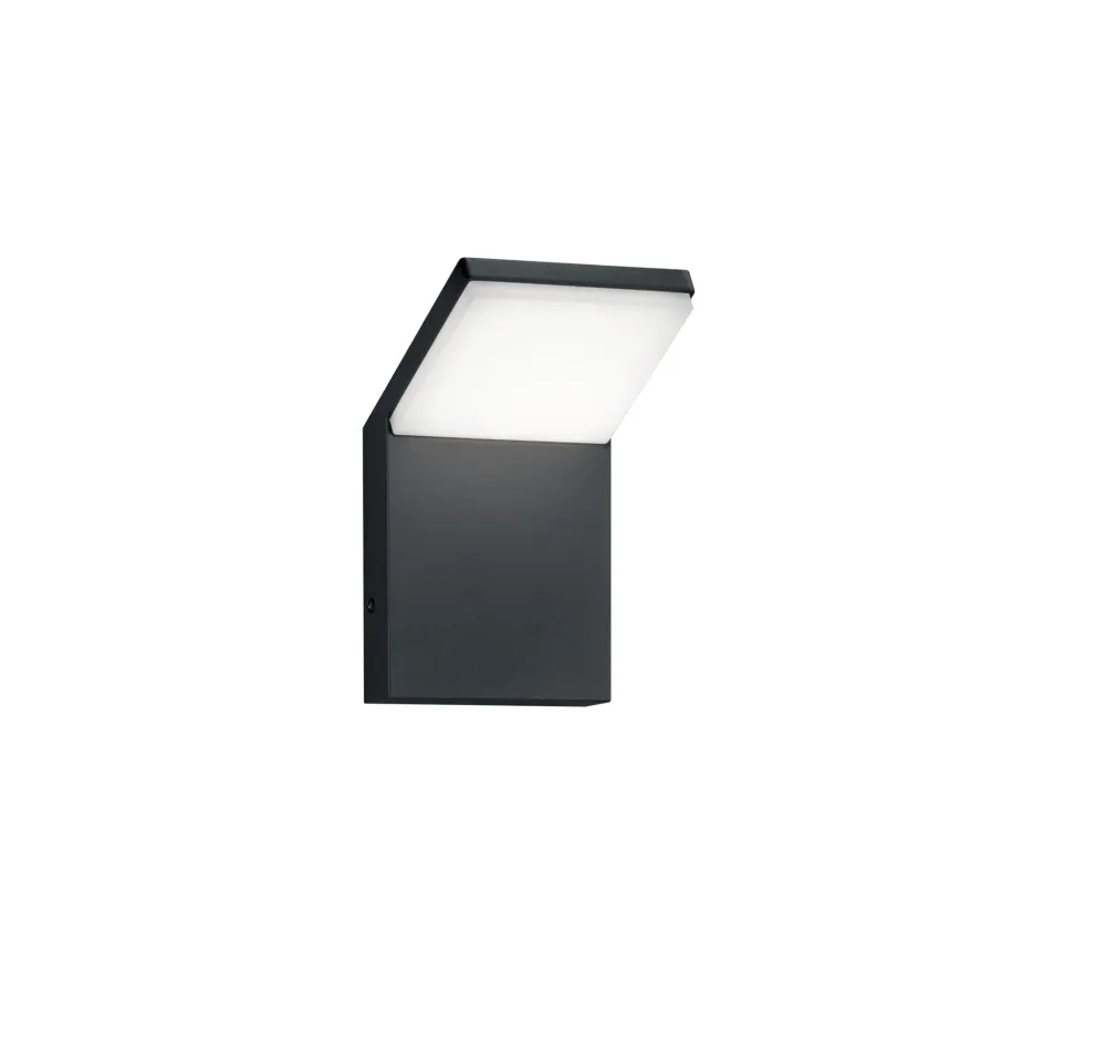 Trio Pearl Anthracite Aluminum LED Outdoor Wall Light 221160142