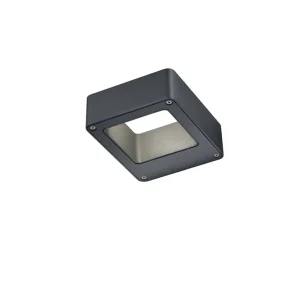 Trio Reno Anthracite Aluminum LED Outdoor Wall Light 220760142