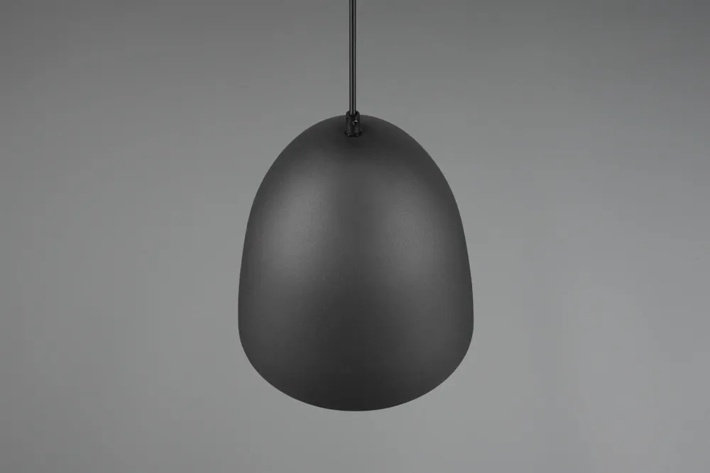 Trio Tilda Pendant Ceiling Lamp Black Gold Metal R30661080