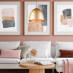 Trio Tilda Pendant Ceiling Lamp Matt Bronze Aluminum R30661908