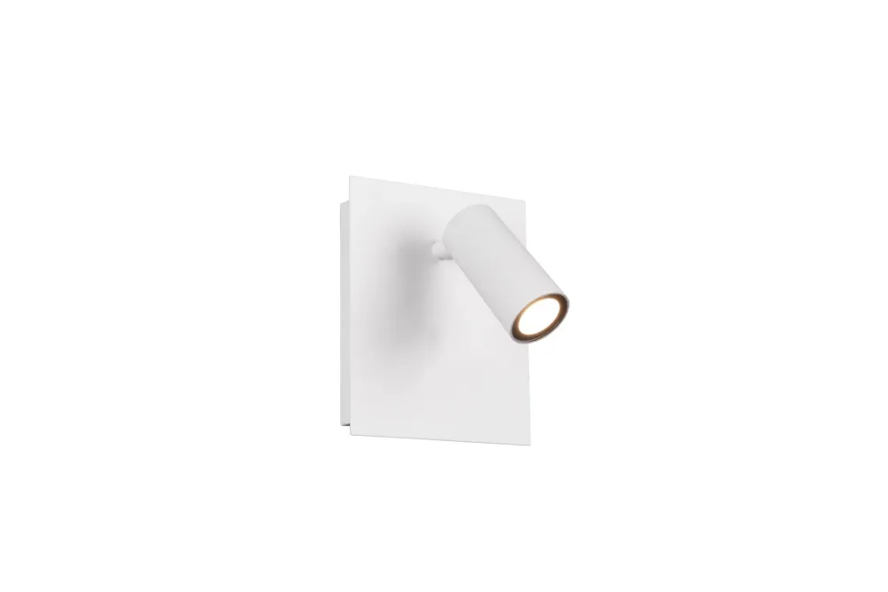 Trio Tunga Aluminum LED outdoor wall light mat white 222960131