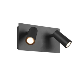 Trio Tunga Anthracite Aluminum LED Outdoor Wall Light 222960242