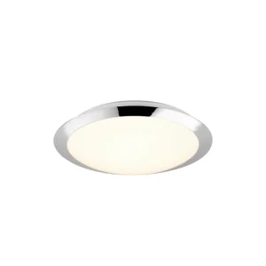 Trio Umberto LED plastic chrome ceiling lamp 680310106