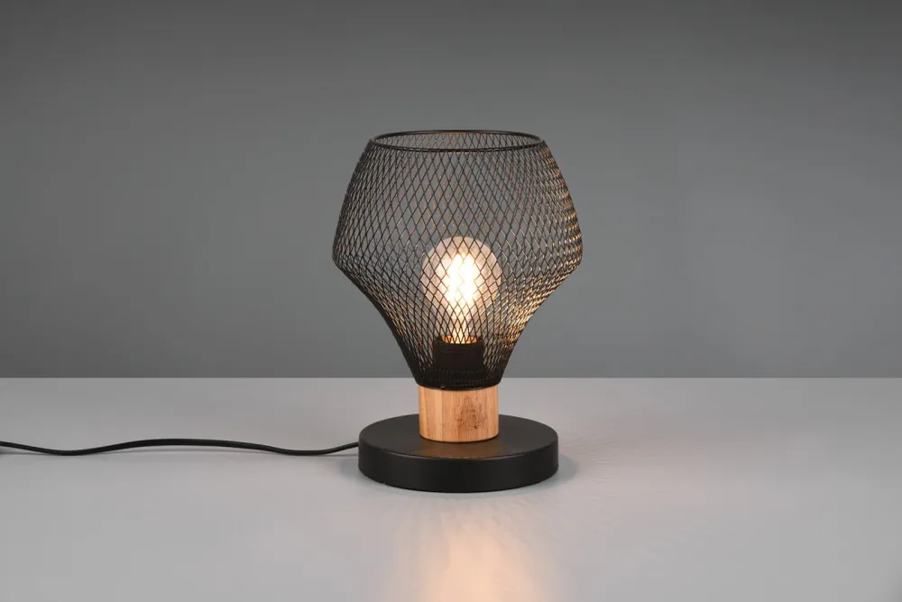 Trio Valeria Table lamp metal black mat R51281032