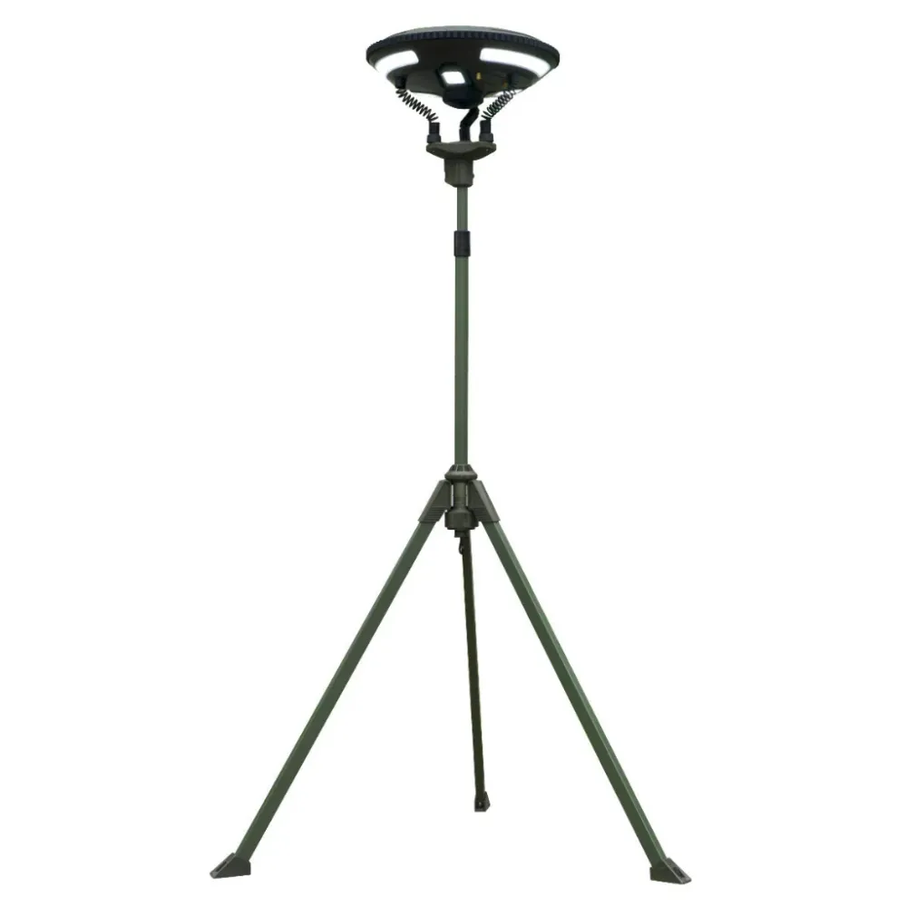 TRU De-LIGHT Singing Music Solar LED Light - Strong BT Speaker/Main Light+3 Detachable Multi Mode Lights/Tripod+Carry Bag