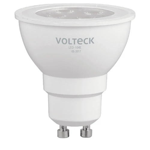 LÁMPARA DE LED, MR16, GU10, 6 W, LUZ CÁLIDA VOLTECK COD. 46218 TRUPER