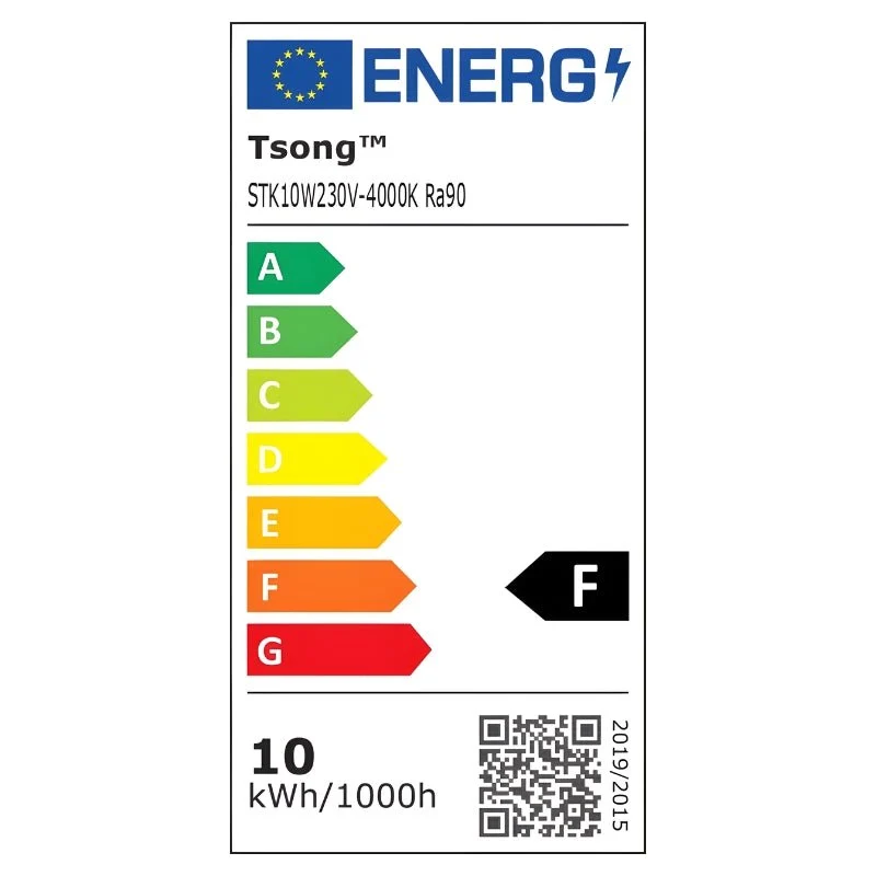 Spot LED sur Rail COB Triphasé 10W 36° Noir Philips - Garantie 5 ans Tsong