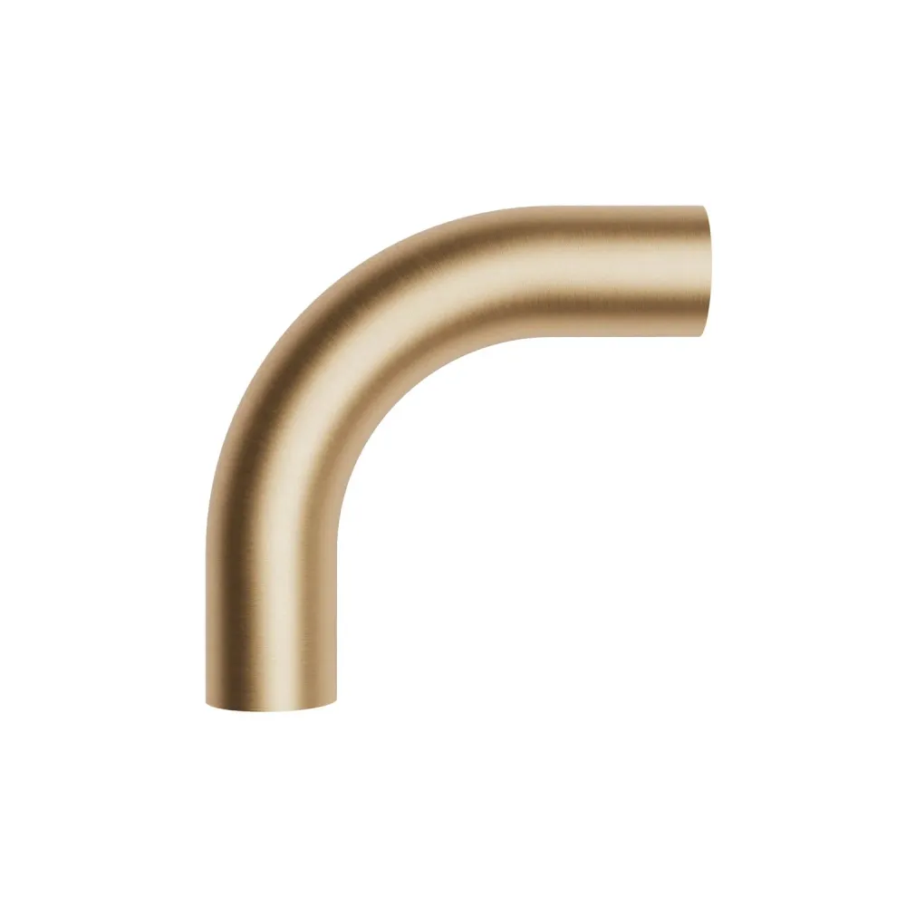 Tube courbé d’extension 5 cm en métal - Bronze satiné