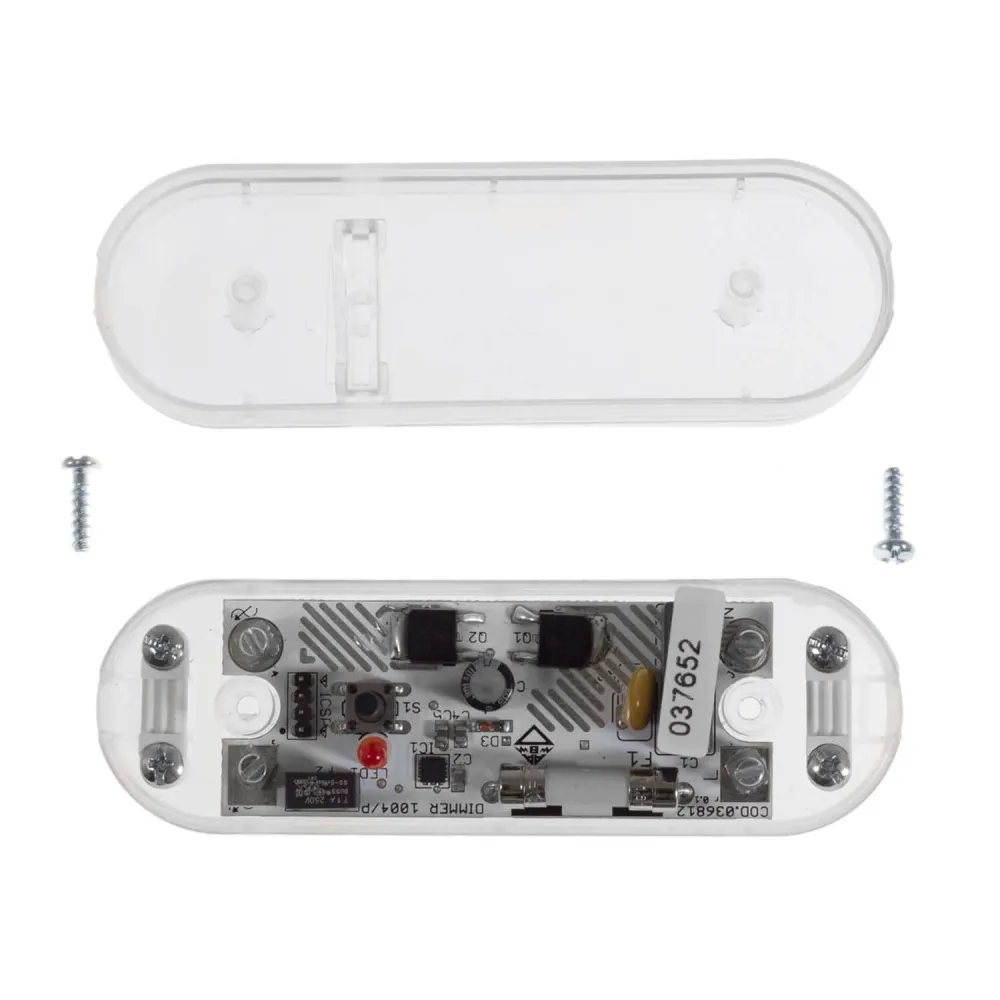 Variateur universel avec bouton intégré - homologué UL - Transparent