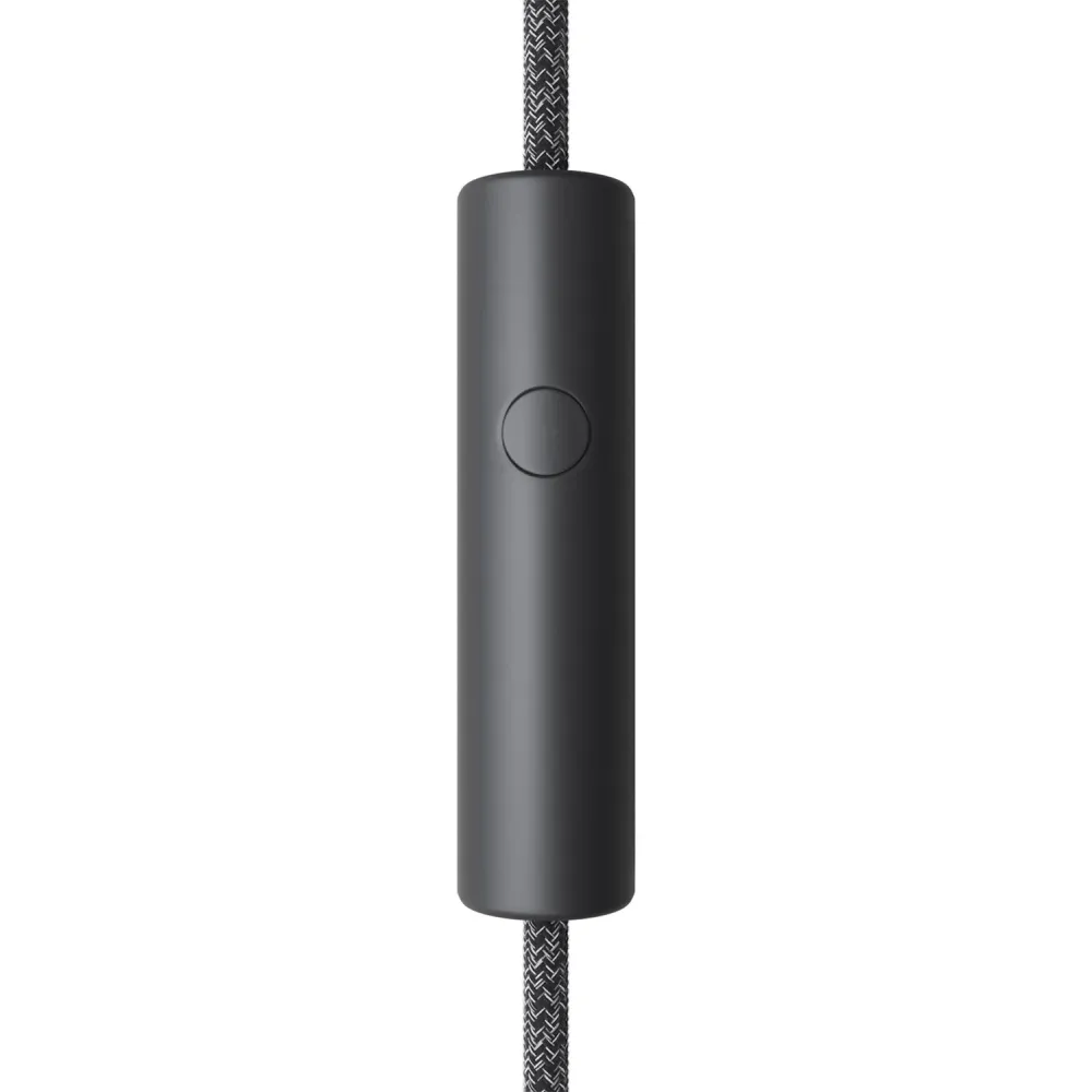 Variateur universel à bouton-poussoir avec mise à la terre pour ampoules à incandescence et LED dimmables - Noir