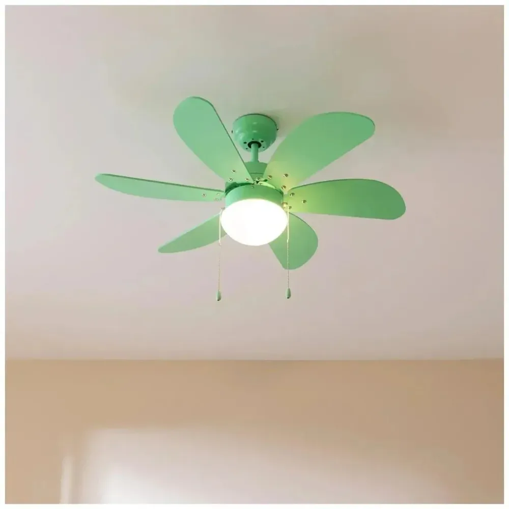Ventilateur plafond 50W avec éclairage 6 pales fonction hiver été Cecotec