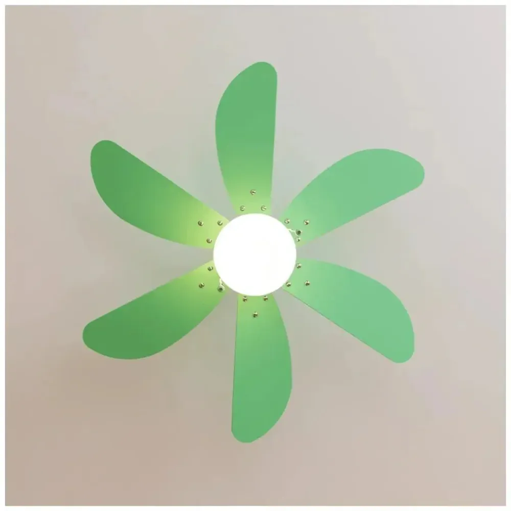 Ventilateur plafond 50W avec éclairage 6 pales fonction hiver été Cecotec