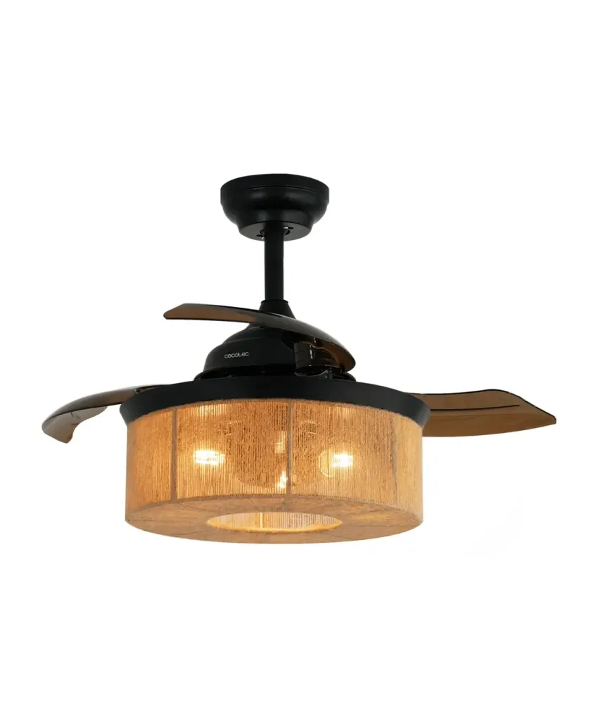 Ventilateur de plafond EnergySilence Aero 3600 Cecotec style naturel et fonctionnement silencieux
