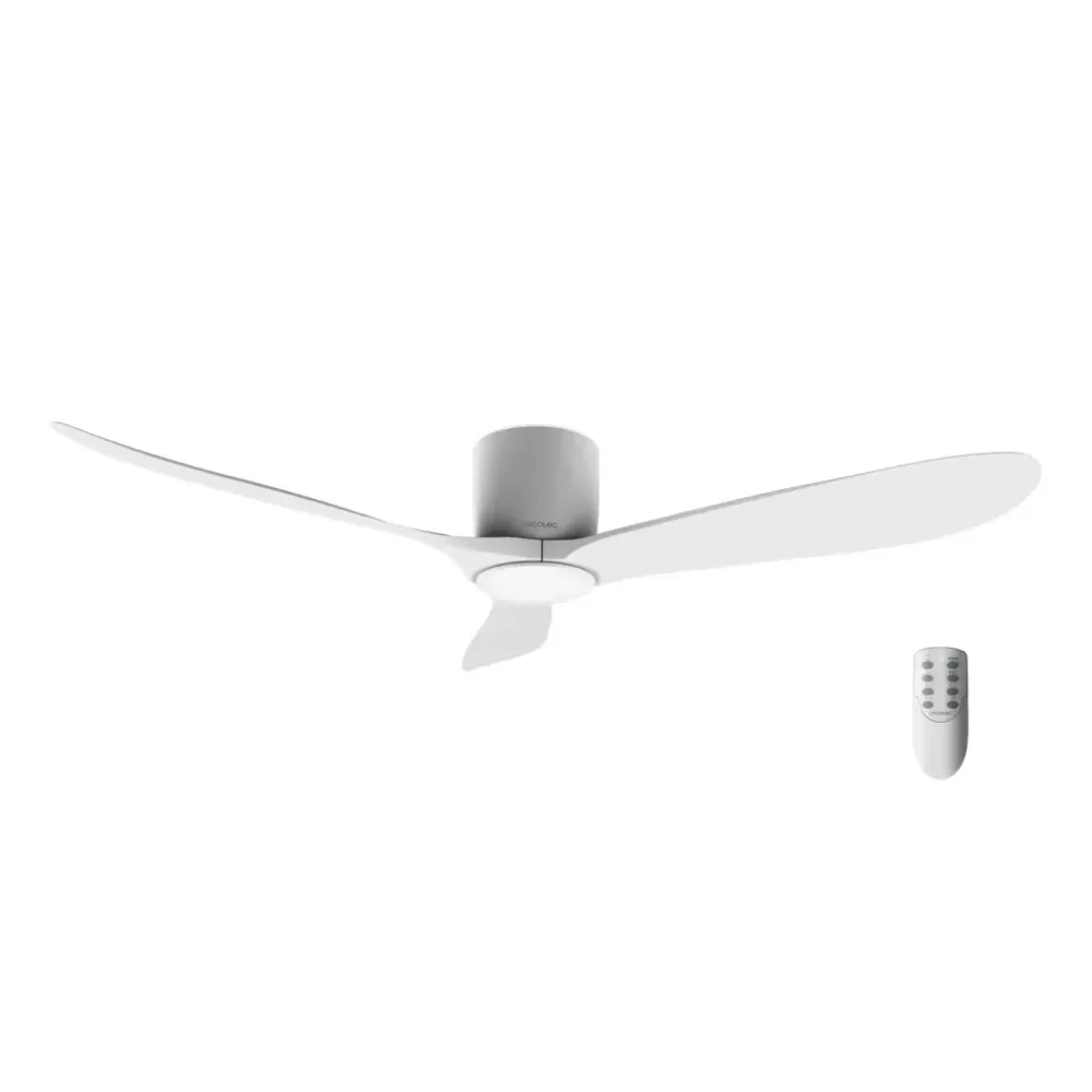 Ventilateur de plafond 52 pouces Cecotec EnergySilence Aero 5400 télécommande 6 vitesses pour votre confort
