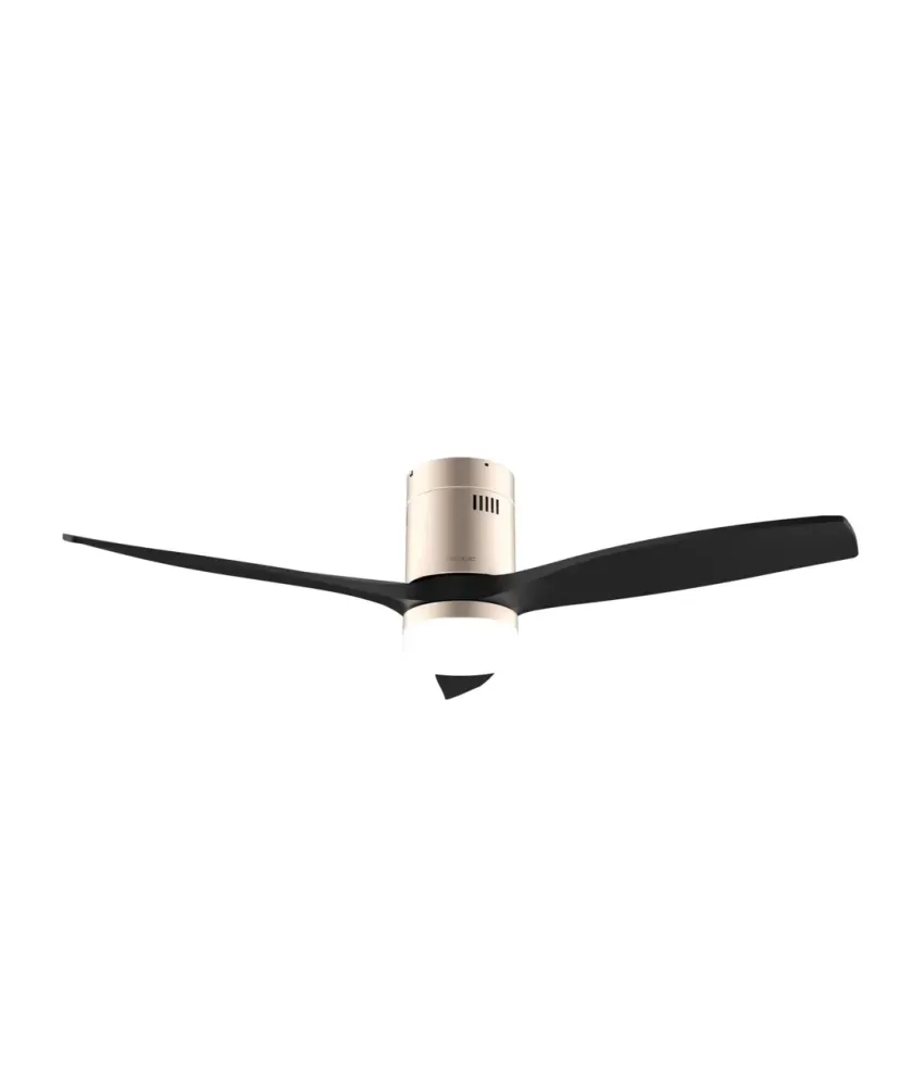 Ventilateur de plafond 52 pouces éclairage LED connectivité WiFi 6 vitesses mode été hiver Cecotec