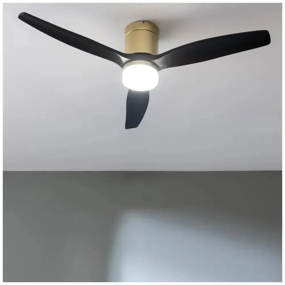 Ventilateur de plafond 52 pouces éclairage LED connectivité WiFi 6 vitesses mode été hiver Cecotec