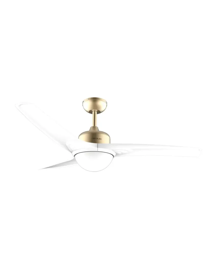 Ventilateur de plafond 52 pouces éclairage LED télécommande minuterie EnergySilence Aero 560 de Cecotec