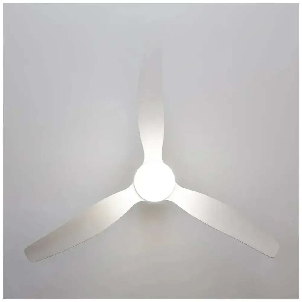 Ventilateur de plafond 52 pouces éclairage LED Wi Fi 6 vitesses fonction hiver été Cecotec