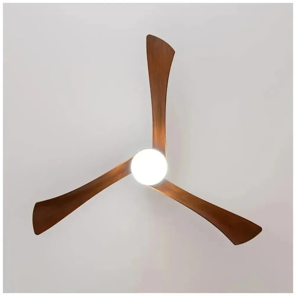 Ventilateur de plafond 52 pouces moteur DC lumière LED mode été hiver Cecotec